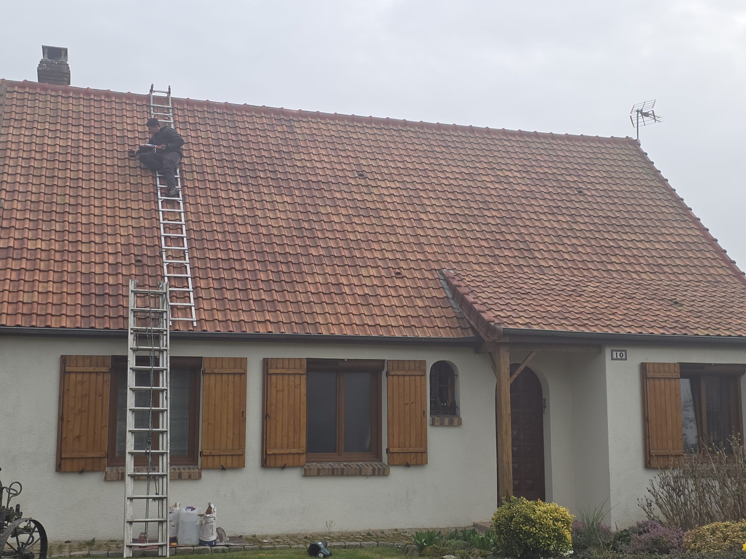 Réparation de toiture